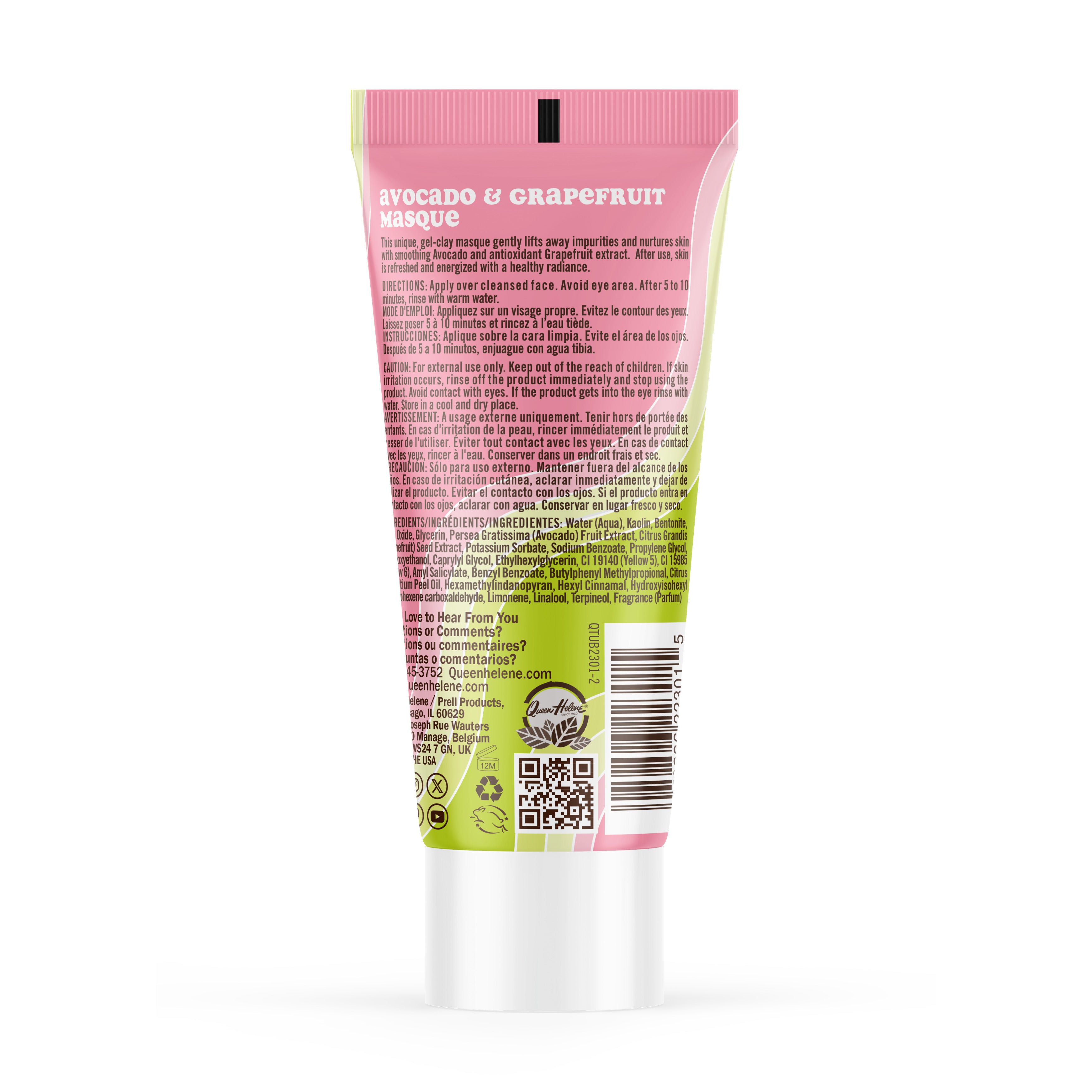 MASQUE AVOCADO & GRAPEFRUIT
