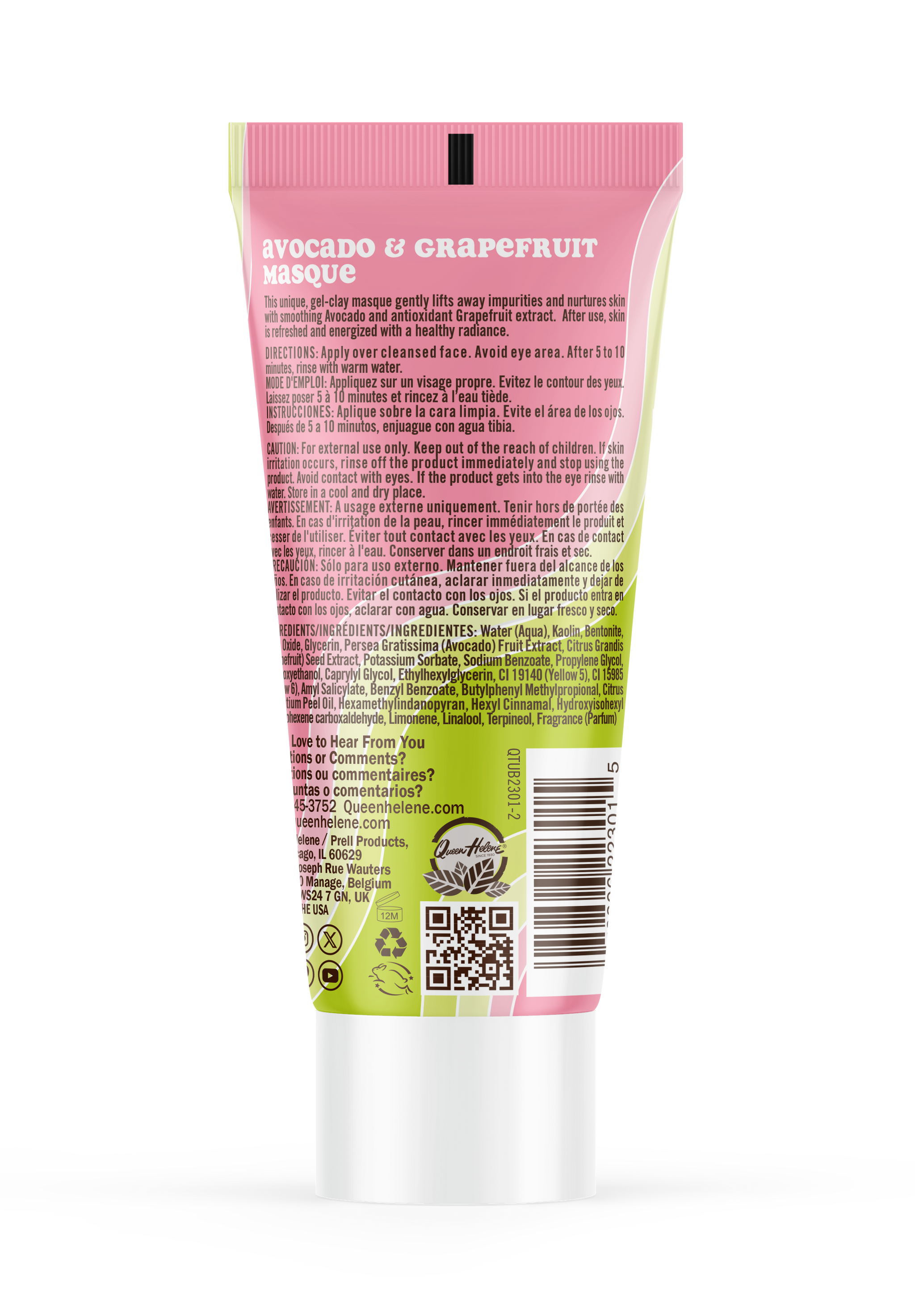 MASQUE AVOCADO & GRAPEFRUIT